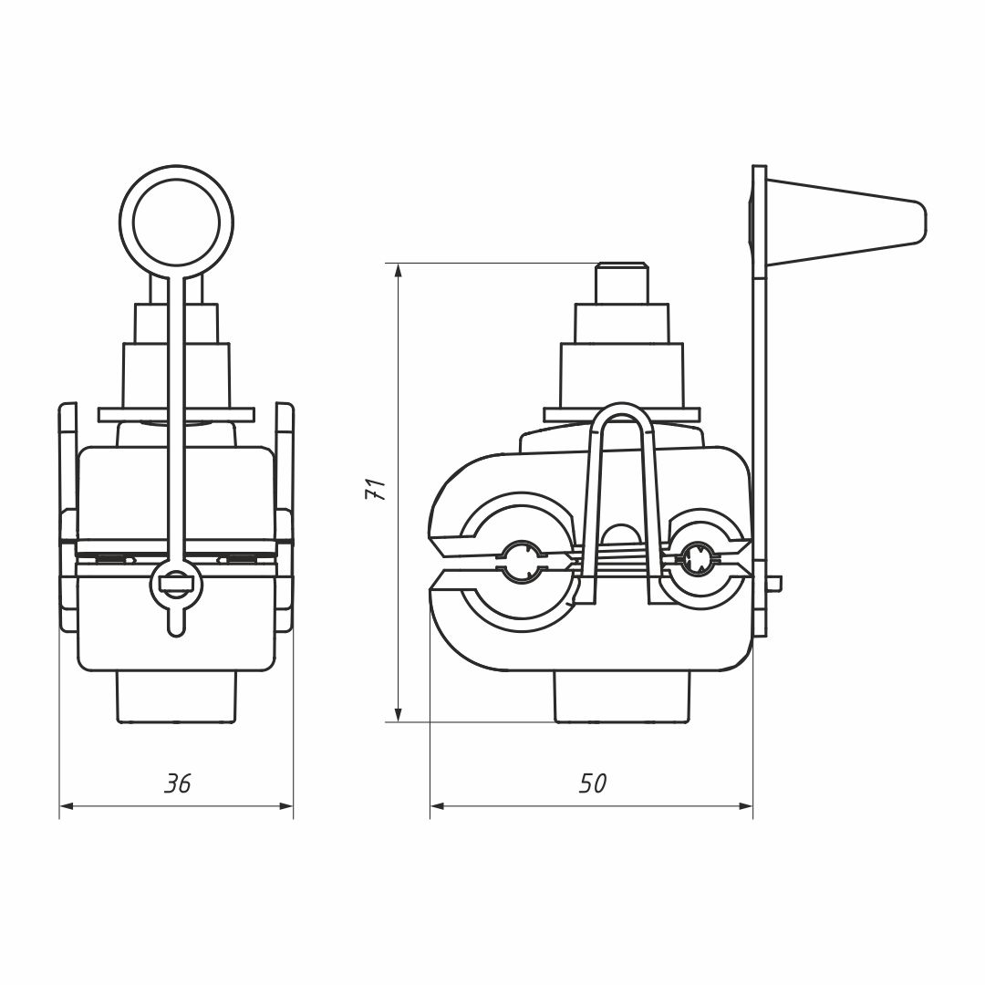 Ответвительный зажим (CT 70 P)