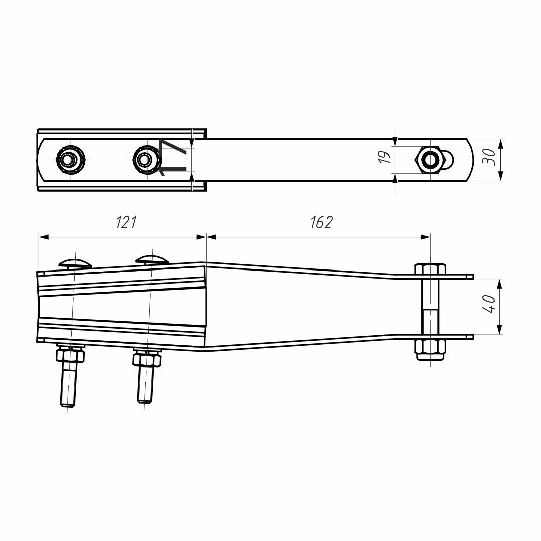 Зажим анкерный (RPA 425/120)