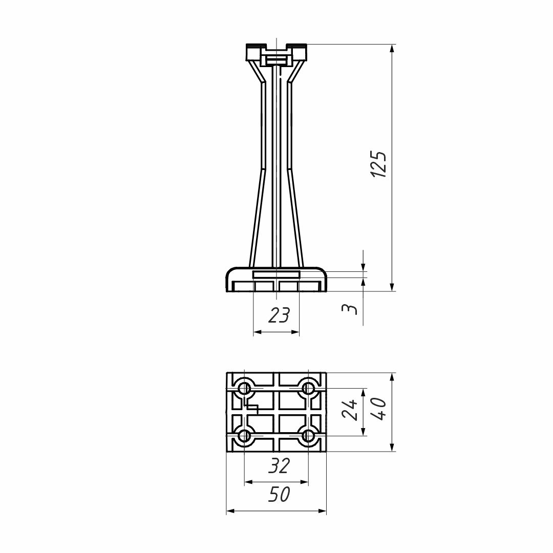 Дистанционный фиксатор (BIC-120)