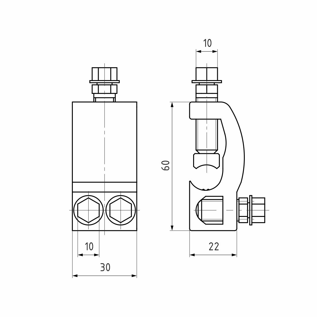 Ответвительный зажим (CD 72 + BI)