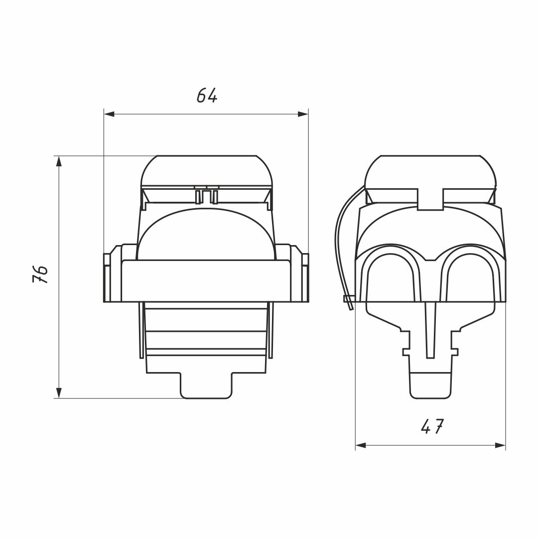 Ответвительный зажим (CT 80 P)