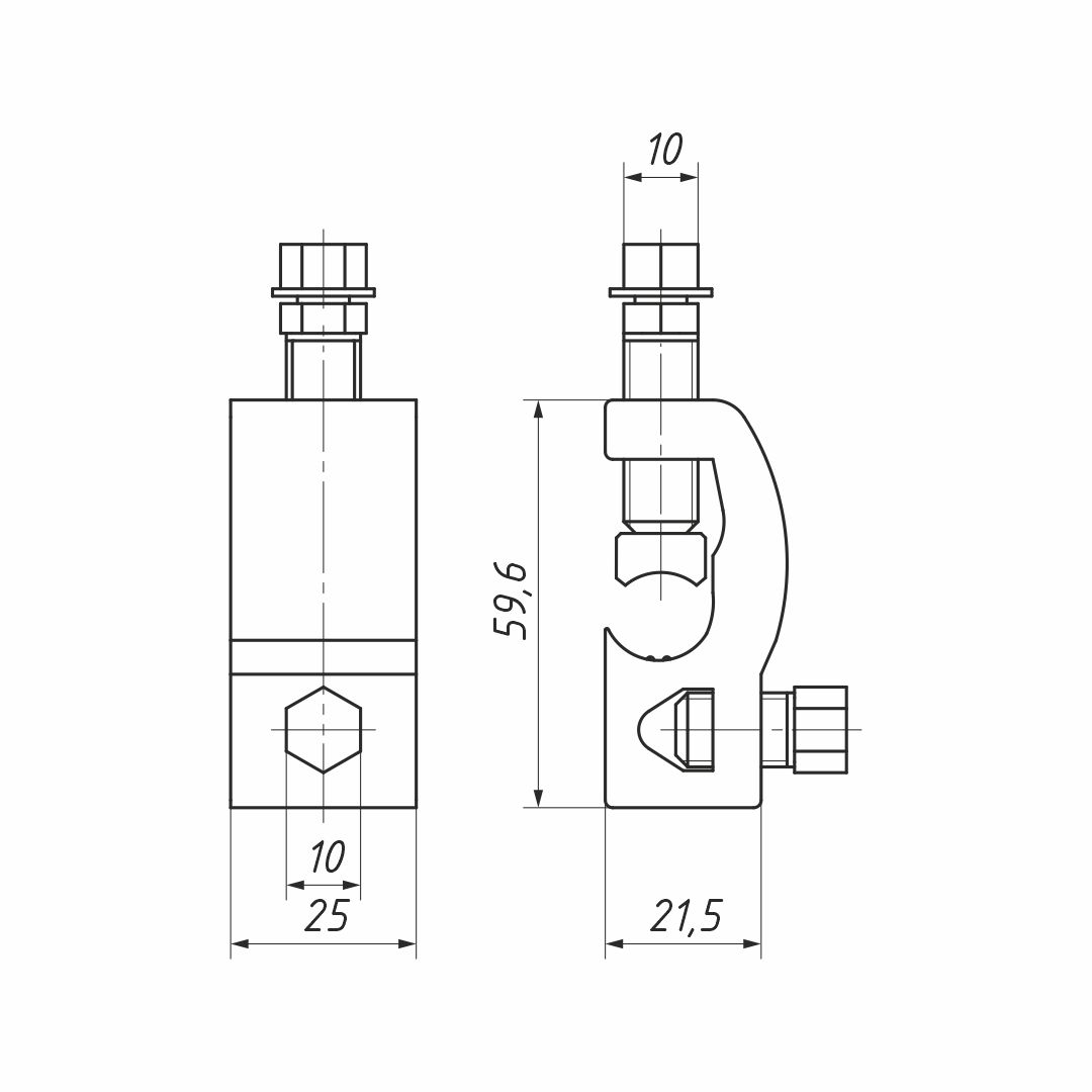 Ответвительный зажим (CD 71 + BI)