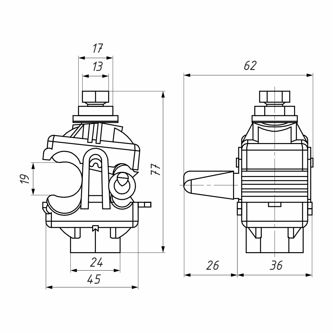 Ответвительный зажим (N 640)