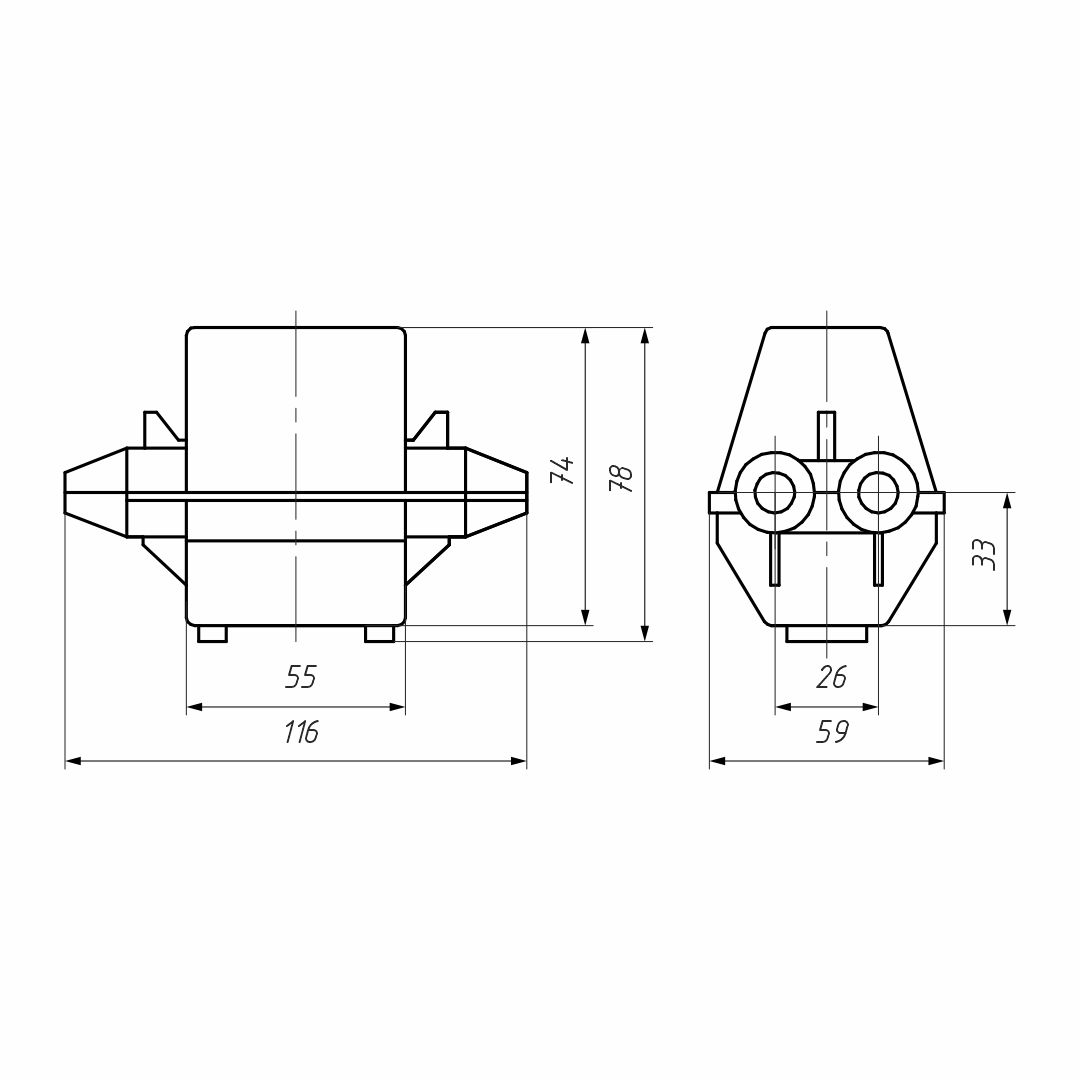 Кожух малый (K-1)