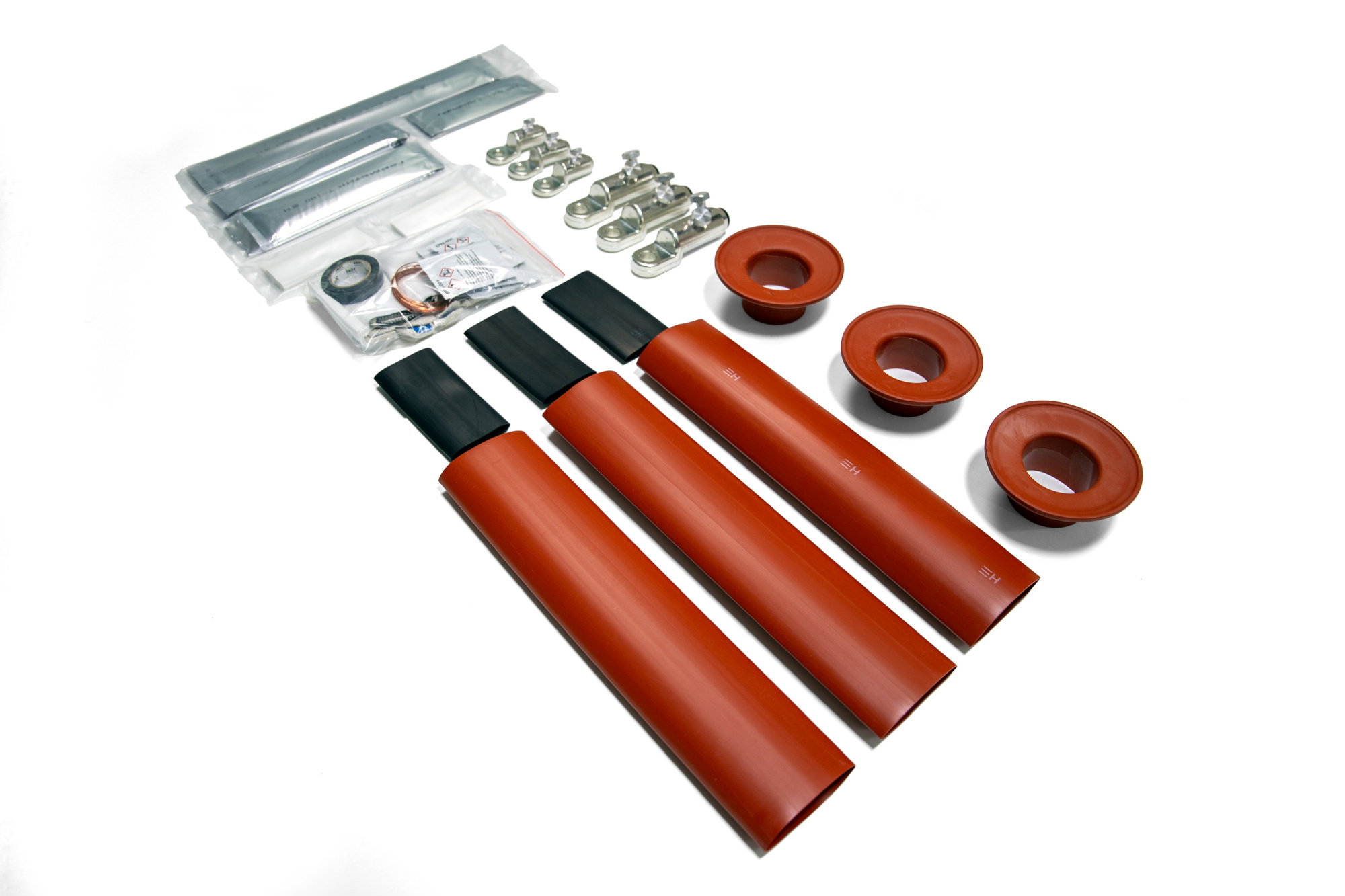 Муфта концевая HT2-12/1x150-240L16 (1ПКНт-10-150-240) к-т на 3 фазы ≡Н